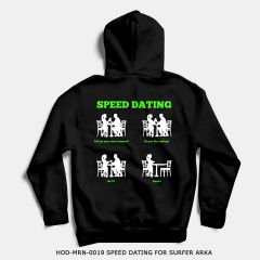 351mil Hoodie HOD-MRN-0019 SPEED DATING FOR SURFER