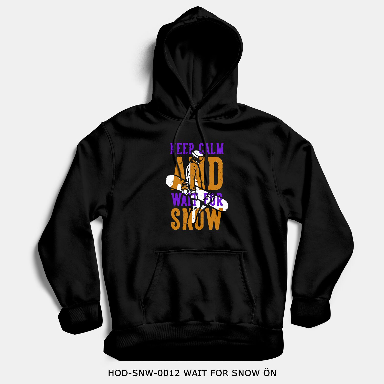 351mil Hoodie HOD-SNW-0012 WAIT FOR SNOW