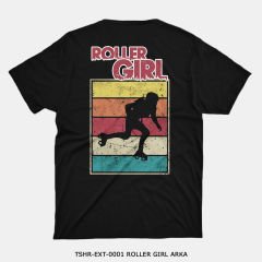 351mil T-Shirt TSHR-EXT-0001 ROLLER GIRL