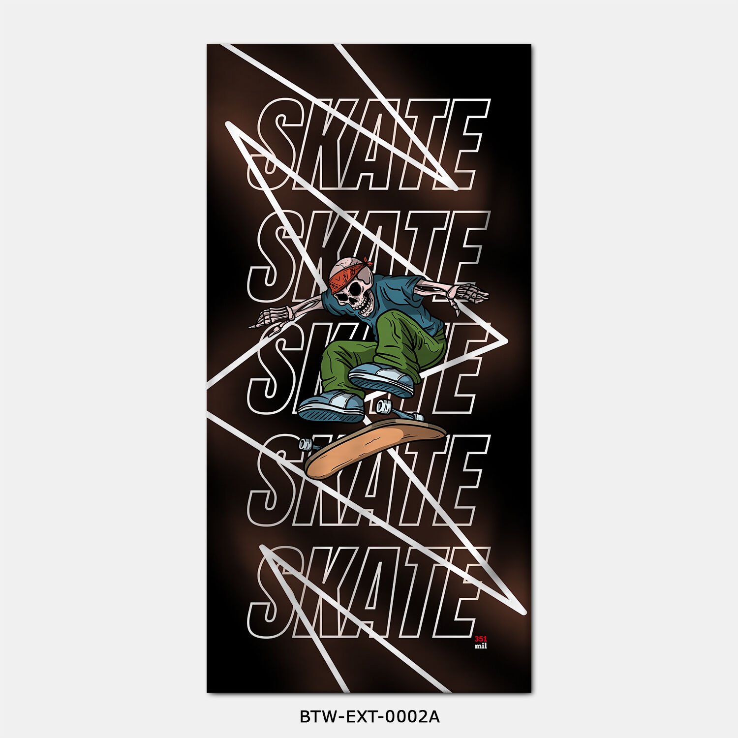 351mil Plaj Havlusu BTW-EXT-0002 SKATE SKATE SKATE
