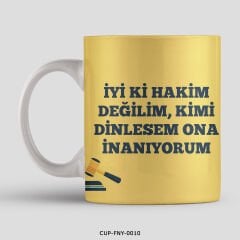 351mil Mug CUP-FNY-0010 HAKİM