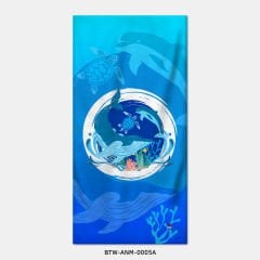 351mil Plaj Havlusu BTW-ANM-0005 DEEP BLUE SEA
