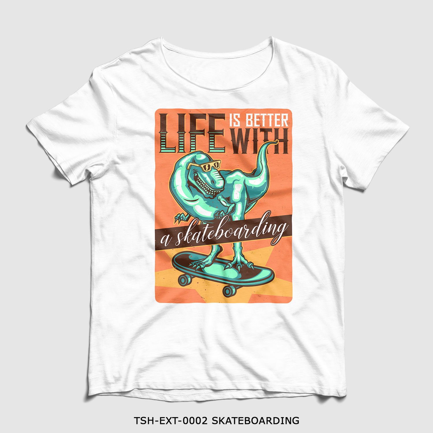 351mil T-Shirt TSH-EXT-0002 SKATEBOARDING