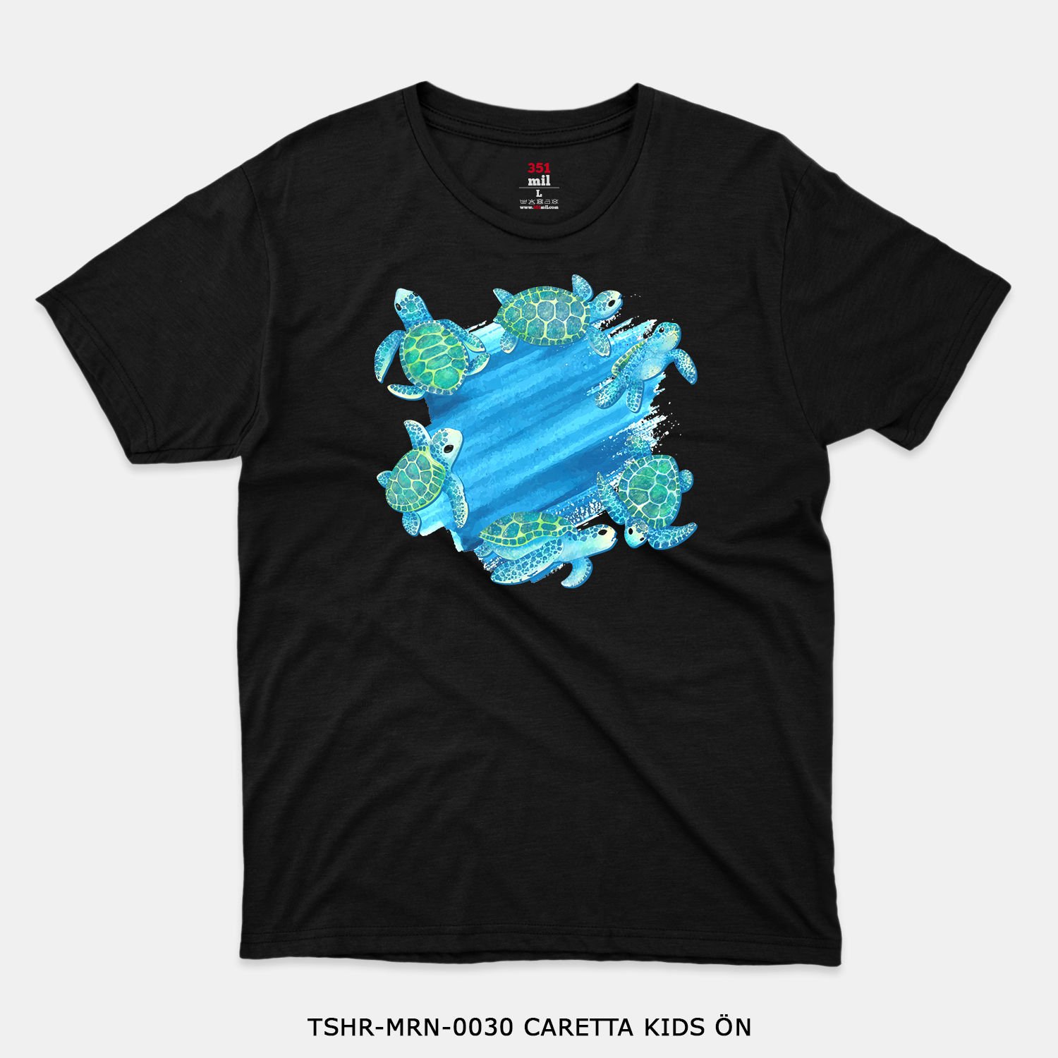 351mil T-Shirt TSHR-MRN-0030 CARETTA KIDS