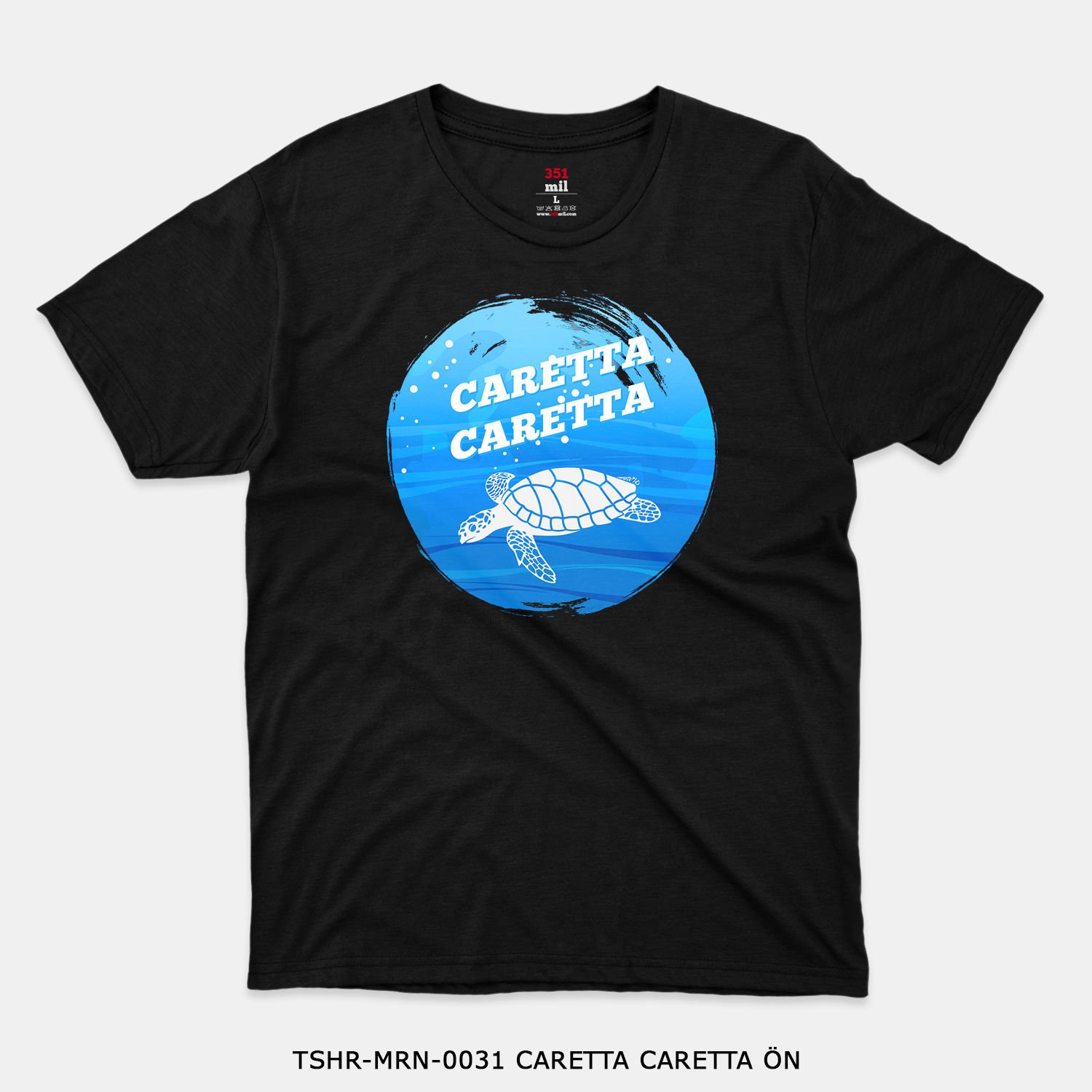 351mil T-Shirt TSHR-MRN-0031 CARETTA CARETTA