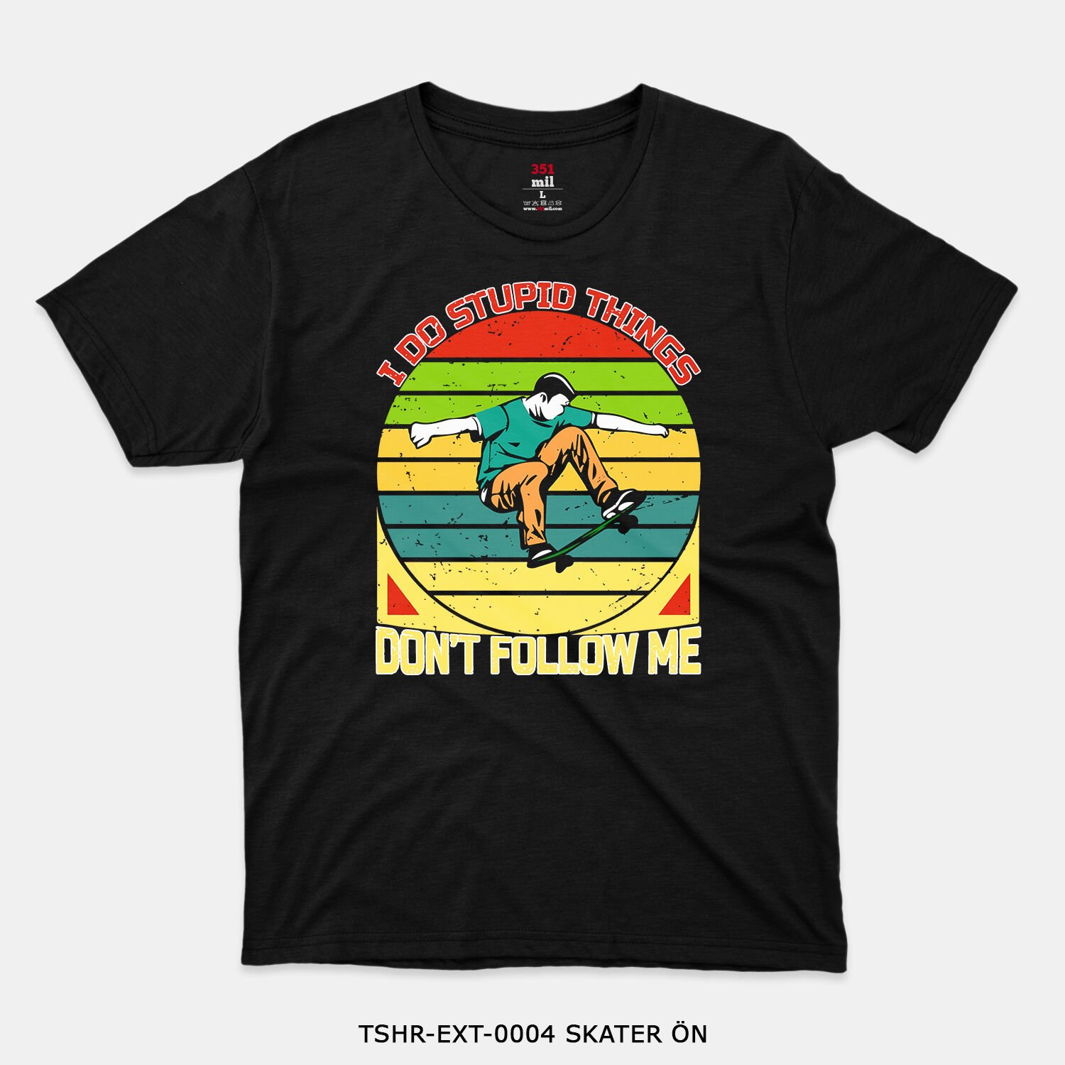 351mil T-Shirt TSHR-EXT-0004 SKATER