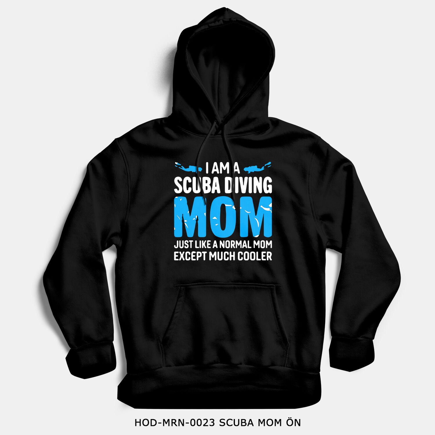 351mil Hoodie HOD-MRN-0023 SCUBA MOM