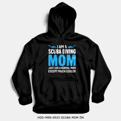351mil Hoodie HOD-MRN-0023 SCUBA MOM