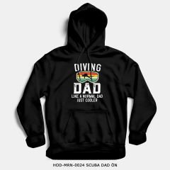 351mil Hoodie HOD-MRN-0024 SCUBA DAD