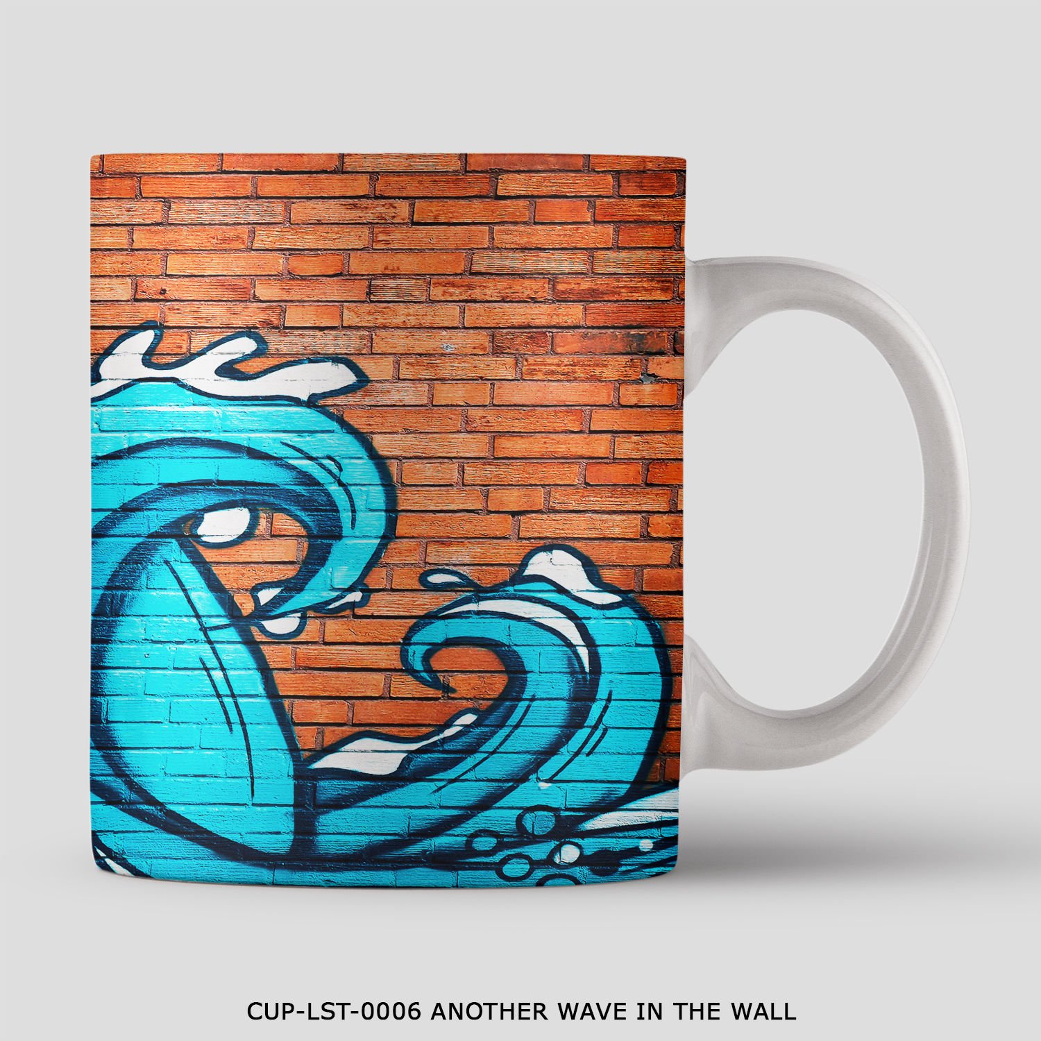 351mil Mug CUP-LST-0006 ANOTHER WAVE IN THE WALL