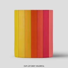 351mil Mug CUP-LST-0007 COLORFUL