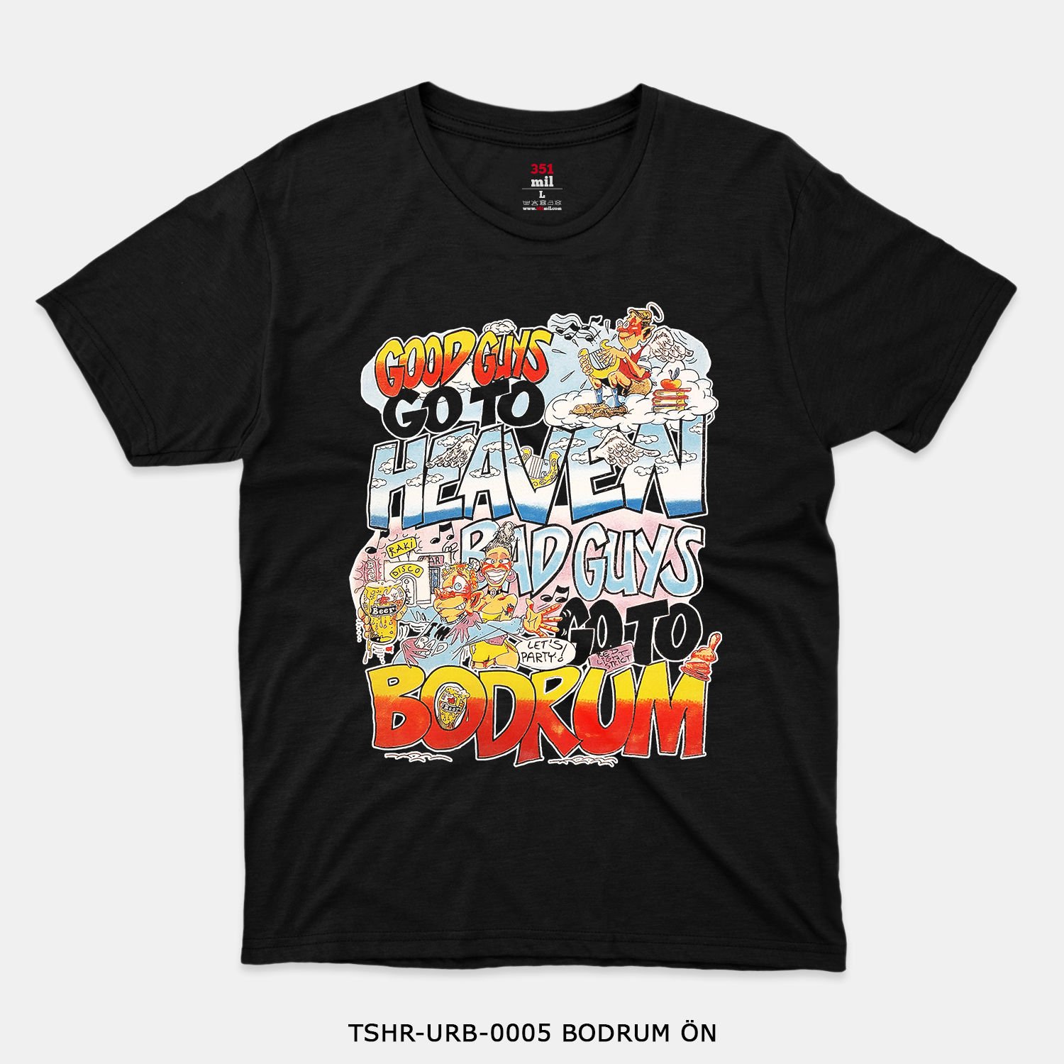 351mil T-Shirt TSHR-URB-0005 BODRUM