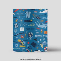 351mil Mug CUP-MRN-0022 AQUATIC LIFE