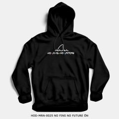 351mil Hoodie HOD-MRN-0025 NO FINS NO FUTURE
