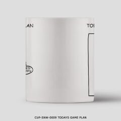 351mil Mug CUP-SNW-0009 TODAYS GAME PLAN