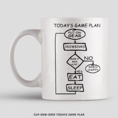 351mil Mug CUP-SNW-0009 TODAYS GAME PLAN