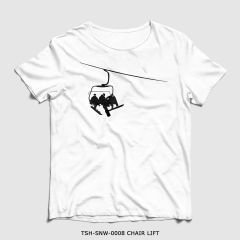 351mil T-Shirt TSH-SNW-0008 CHAIR LIFT