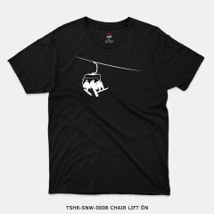 351mil T-Shirt TSHR-SNW-0008 CHAIR LIFT