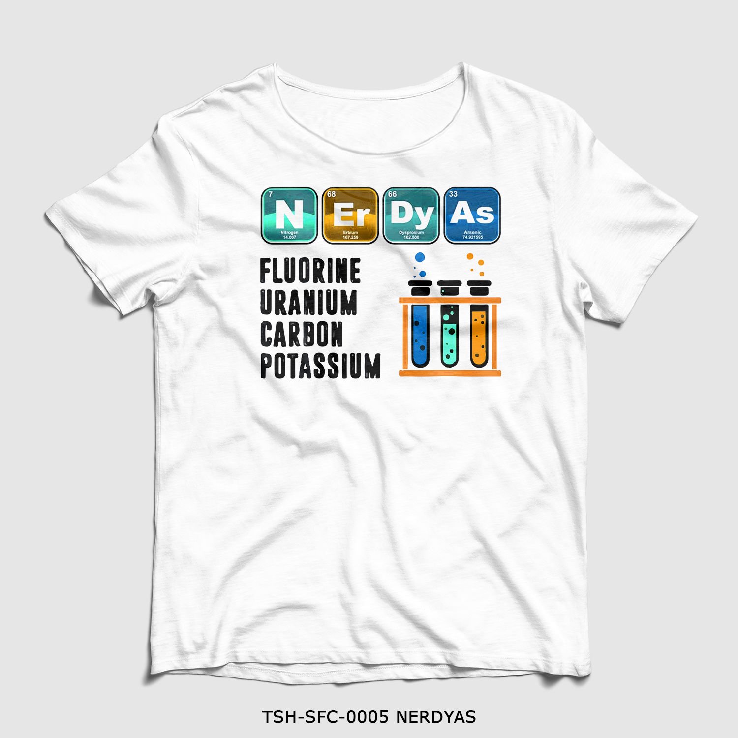 351mil T-Shirt TSH-SFC-0005 NERDYAS
