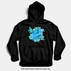 351mil Hoodie HOD-MRN-0030 CARETTA KIDS