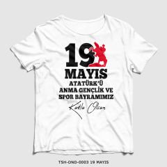 351mil T-Shirt TSH-DND-0003 19 MAYIS