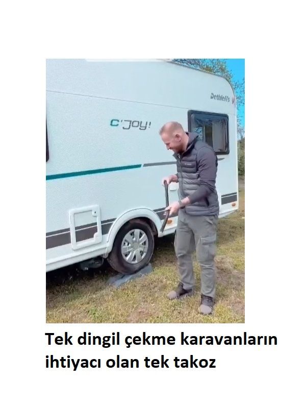 Fiamma Karavan Denge (Seviye) Takozu - Tekli (Çift Değildir)