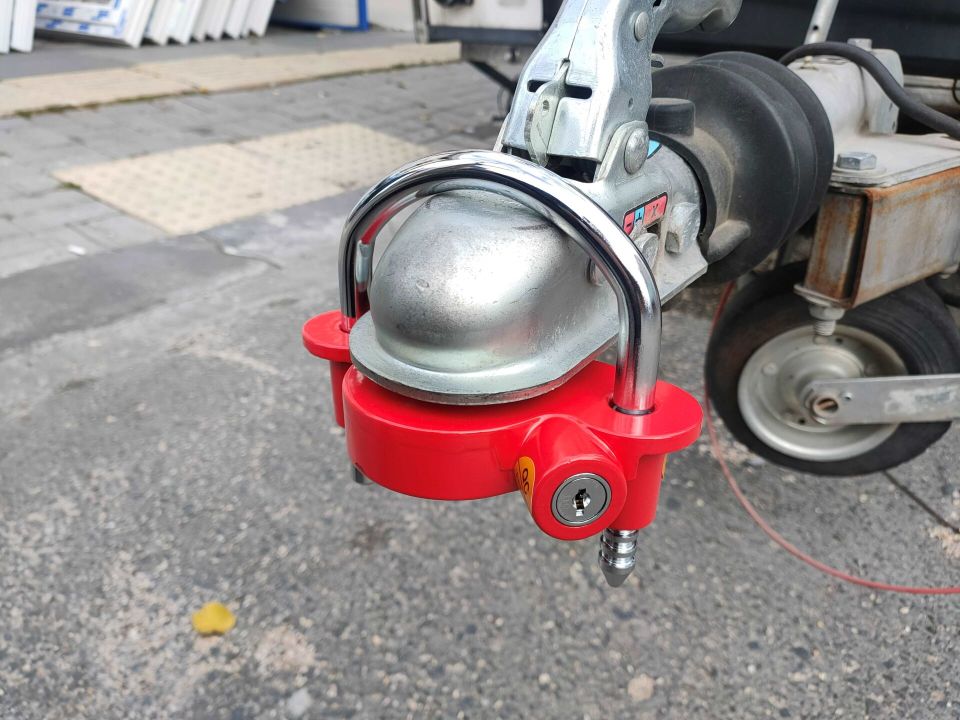 Ece Agro Römork/Karavan Kaplin Güvenlik Kilidi-Topuz Tip