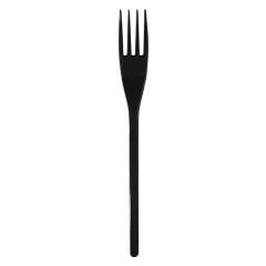 Siyah Uzay Plastik Çatal