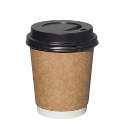 8 oz Karton Bardak Double Wall Kraft