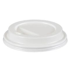 8-9-12 oz Beyaz Sıcak İçecek Kapağı