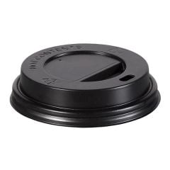 8-9-12 oz Siyah Sıcak İçecek Kapağı