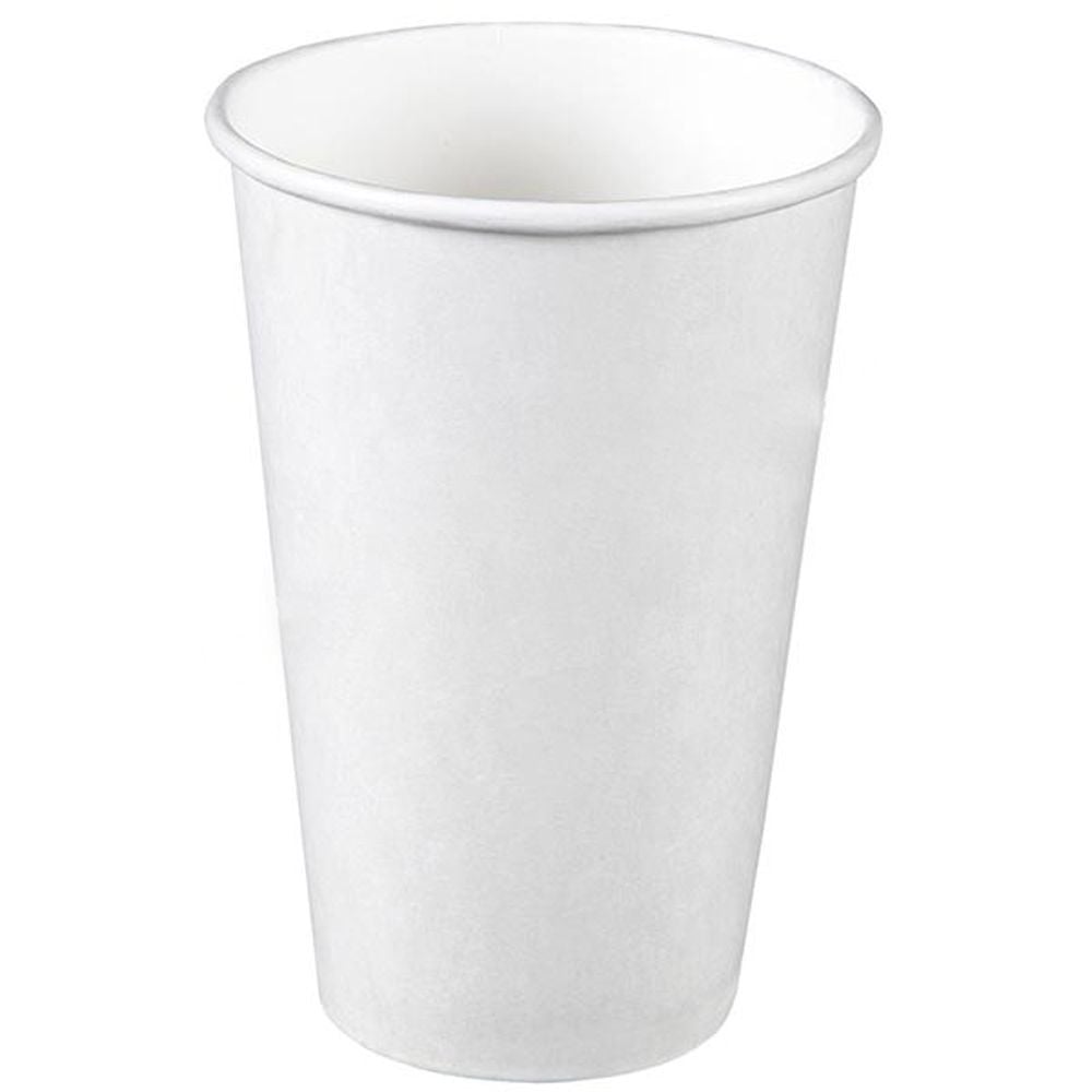 16 oz Arnes Beyaz Karton Bardak Koli - 1.000 Adet