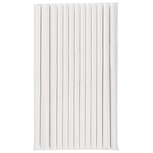 8 x 24 Beyaz Frozen Kağıt Pipet Kağıt Sargılı