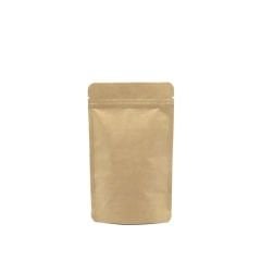 11 x 18,5 cm Kraft Alüminyum Doypack Paket - 100 Adet