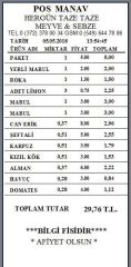 Manav Barkod Sistemi | Premium Set