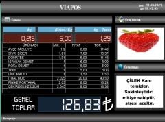 Pos Terazi | Manav Barkod Sistemi | Çift Ekran + Okuyucu