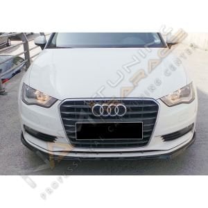 Audi A3 Ön Lip Parlak Siyah 2012-2019 HB Sedan