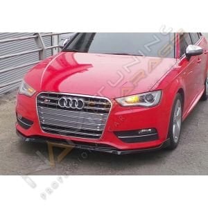 Audi A3 Ön Lip Parlak Siyah 2012-2019 HB Sedan