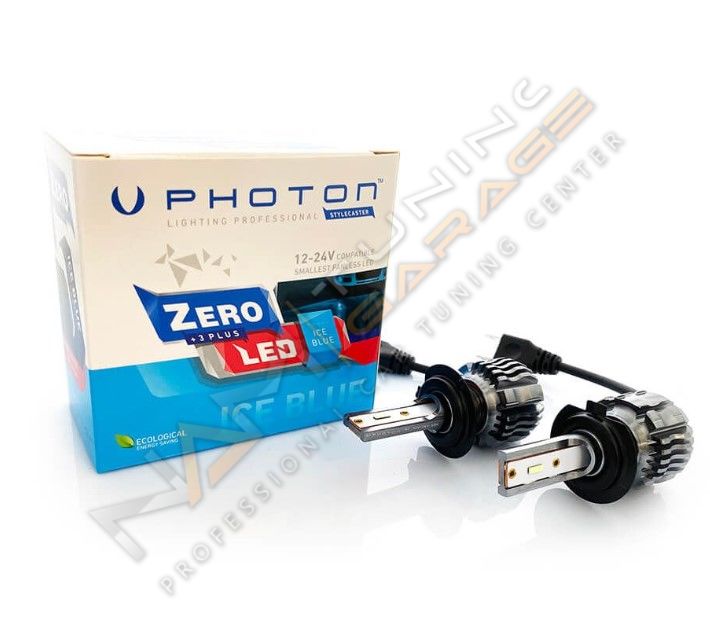 Photon Zero HB3 9005 / HB4 9006 Buz Mavisi +3 Plus Fansız Led