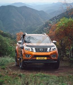 Nissan Navara Siyah Ön Koruma PST18 2006-2020 arası