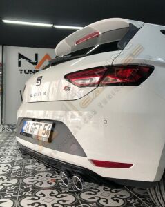 Seat Leon mk3 Çift Çıkış Difüzör Egzoz Uçlu İthal 2013-2018