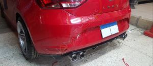 Seat Leon mk3 Çift Çıkış Difüzör Egzoz Uçlu İthal 2013-2018