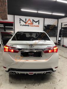 TOYATA COROLLA 2012-2018 IÇIN UYUMLU DIFÜZÖR 4 EGZOZ