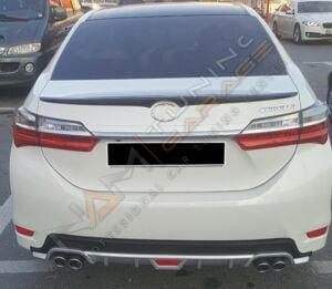 TOYATA COROLLA 2012-2018 IÇIN UYUMLU DIFÜZÖR SILVER