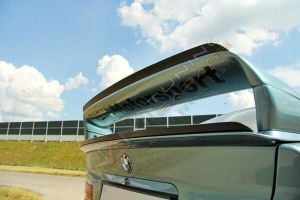BMW E36 Uyumlu Spoyler Üstü Çıta Ok Spoiler Cap Parlak Siyah
