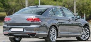 VW PASSAT 2015+ IÇIN UYUMLU B8 R-LINE ARKA TAMPON DIFÜZÖR