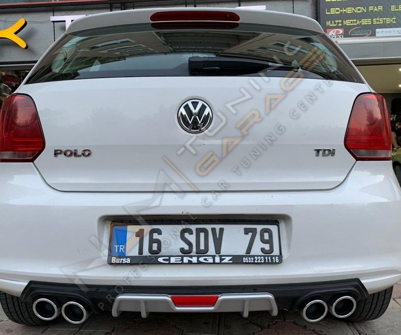 VW POLO 2014-2017 IÇIN UYUMLU REFLEKTORLU SILVER DIFÜZÖR