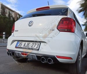 VW POLO 2014-2017 IÇIN UYUMLU REFLEKTORLU SILVER DIFÜZÖR