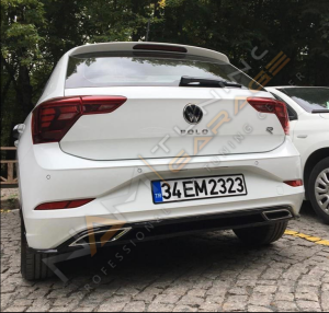 Polo Mk6 R-Line Difüzör İthal 2018+ Rline