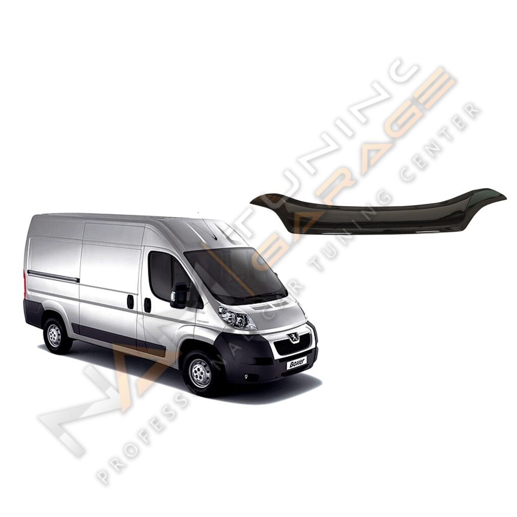 Fiat Ducato - P. Boxer Kaput Rüzgarlığı 2014 ve üzeri Piano Black
